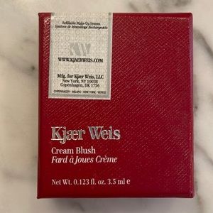 Luxury beauty brand Kjaer Weis Cream Blush dazzling bronzer